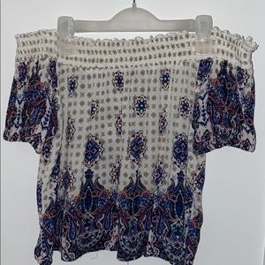 Off the shoulder shirt